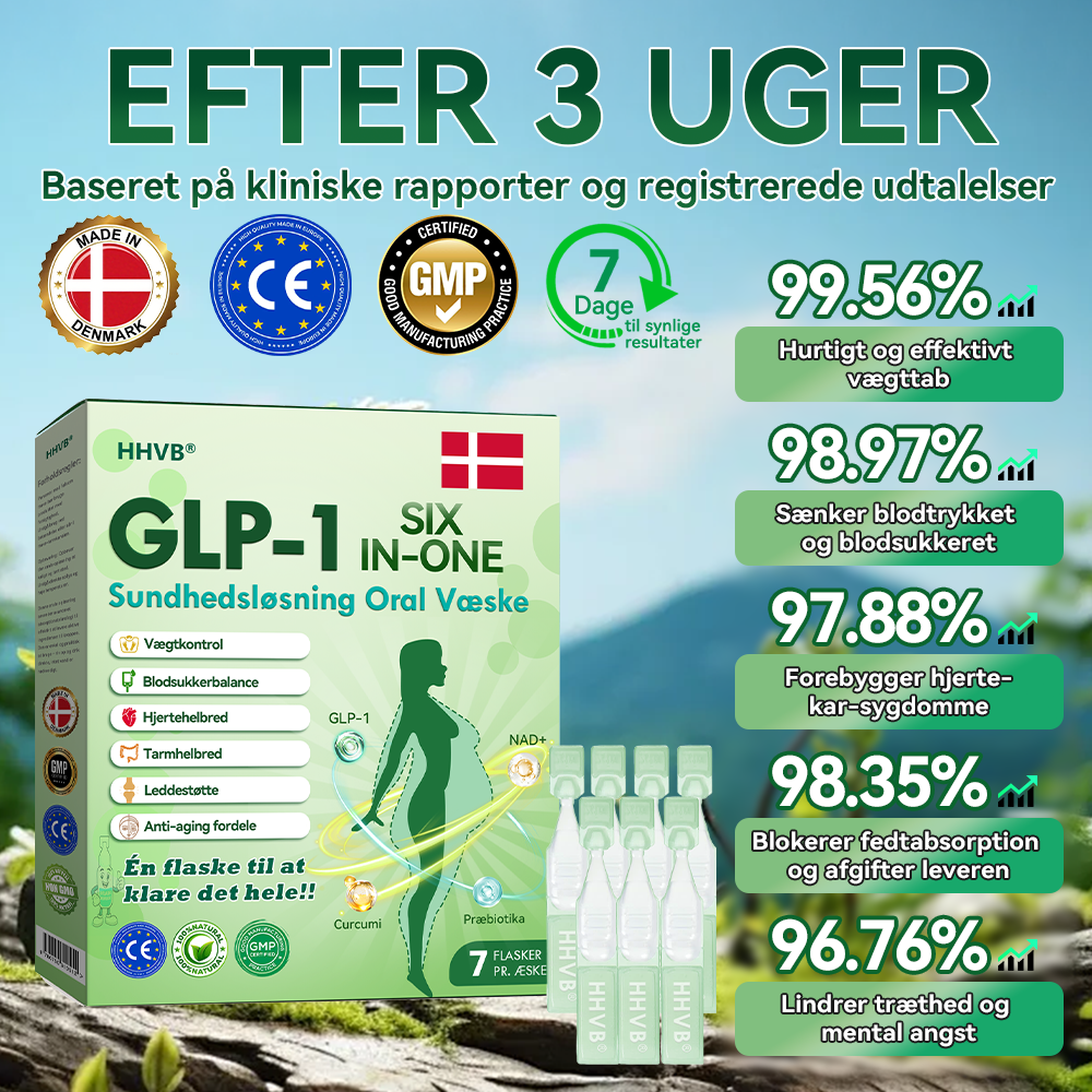 𝐎𝐟𝐟𝐢𝐜𝐢𝐞𝐥 𝐛𝐮𝐭𝐢𝐤 | 𝐇𝗛𝗩𝗕® 👩‍⚕️𝐆𝐿𝑃-𝟏 𝐒𝐈𝐗-𝐈𝐍-𝐎𝐍𝐄 𝐒𝐮𝐧𝐝𝐡𝐞𝐝𝐬𝐥ø𝐬𝐧𝐢𝐧𝐠 𝐎𝐫𝐚𝐥 𝐕æ𝐬𝐤𝐞 (𝐊𝐮𝐧 é𝐧 𝐠𝐚𝐧𝐠 𝐨𝐦 𝐝𝐚𝐠𝐞𝐧, 𝐬𝐲𝐧𝐥𝐢𝐠𝐞 𝐫𝐞𝐬𝐮𝐥𝐭𝐚𝐭𝐞𝐫 𝐩å 𝟕 𝐝𝐚𝐠𝐞) 👩‍⚕️ 𝐓𝐢𝐥 𝐟𝐞𝐝𝐦𝐞, 𝐡𝐣𝐞𝐫𝐭𝐞-𝐤𝐚𝐫-𝐬𝐮𝐧𝐝𝐡𝐞𝐝, 𝐝𝐢𝐚𝐛𝐞𝐭𝐞𝐬, 𝐬ø𝐯𝐧𝐚𝐩𝐧ø, 𝐭𝐚𝐫𝐦𝐡𝐞𝐥𝐛𝐫𝐞𝐝, 𝐥𝐞𝐝𝐬𝐦𝐞𝐫𝐭𝐞𝐫 𝐨𝐠 𝐦𝐞𝐠𝐞𝐭 𝐦𝐞𝐫𝐞