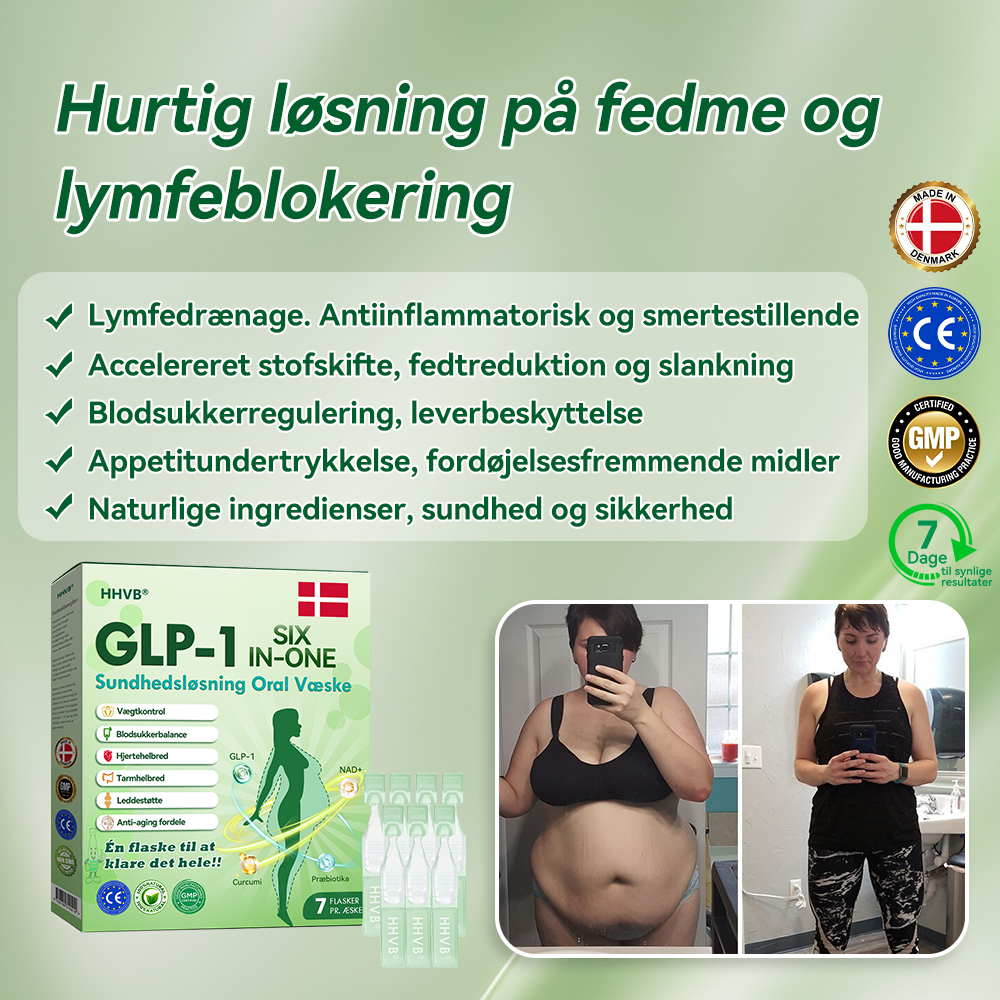 𝐎𝐟𝐟𝐢𝐜𝐢𝐞𝐥 𝐛𝐮𝐭𝐢𝐤 | 𝐇𝗛𝗩𝗕® 👩‍⚕️𝐆𝐿𝑃-𝟏 𝐒𝐈𝐗-𝐈𝐍-𝐎𝐍𝐄 𝐒𝐮𝐧𝐝𝐡𝐞𝐝𝐬𝐥ø𝐬𝐧𝐢𝐧𝐠 𝐎𝐫𝐚𝐥 𝐕æ𝐬𝐤𝐞 (𝐊𝐮𝐧 é𝐧 𝐠𝐚𝐧𝐠 𝐨𝐦 𝐝𝐚𝐠𝐞𝐧, 𝐬𝐲𝐧𝐥𝐢𝐠𝐞 𝐫𝐞𝐬𝐮𝐥𝐭𝐚𝐭𝐞𝐫 𝐩å 𝟕 𝐝𝐚𝐠𝐞) 👩‍⚕️ 𝐓𝐢𝐥 𝐟𝐞𝐝𝐦𝐞, 𝐡𝐣𝐞𝐫𝐭𝐞-𝐤𝐚𝐫-𝐬𝐮𝐧𝐝𝐡𝐞𝐝, 𝐝𝐢𝐚𝐛𝐞𝐭𝐞𝐬, 𝐬ø𝐯𝐧𝐚𝐩𝐧ø, 𝐭𝐚𝐫𝐦𝐡𝐞𝐥𝐛𝐫𝐞𝐝, 𝐥𝐞𝐝𝐬𝐦𝐞𝐫𝐭𝐞𝐫 𝐨𝐠 𝐦𝐞𝐠𝐞𝐭 𝐦𝐞𝐫𝐞